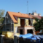 Rekonstrukce RD Spořilov, Praha — Pokrývačské a klempířské práce (fotografie 1)